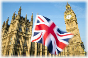Unbedingt einen Besuch wert, wenn Sie mit dem Kurzzeitkennzeichen in England sind: Der Big Ben. Ein Blick auf das Ziffernblatt des Big Bens bei Tageslicht.